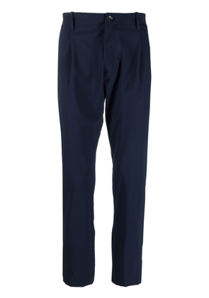 Nine In The Morning straight-leg wool-blend trousers - Blue