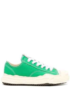 Maison MIHARA YASUHIRO low-top canvas sneakers - Green