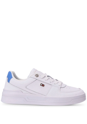 Tommy Hilfiger Flag Basket panelled sneakers - White