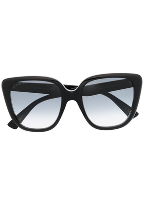 Gucci Eyewear oversized sunglasses - Black