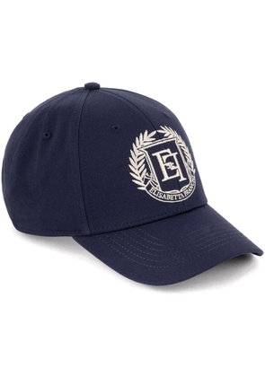 Elisabetta Franchi embroidered-logo cotton baseball cap - Blue