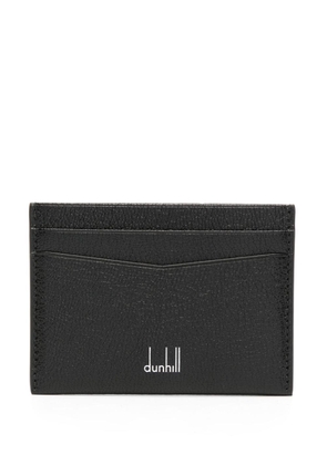 Dunhill logo-stamp leather cardholder - Black