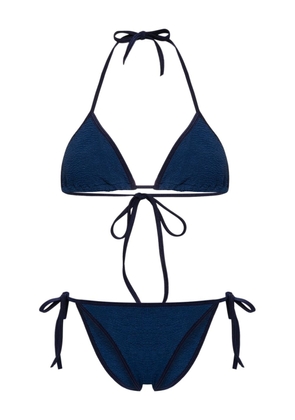 Hunza G Gina shirred bikini - Blue