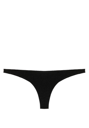 MC2 Saint Barth Naomi lurex bikini bottoms - Black