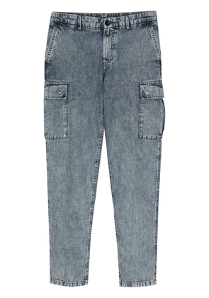 Moorer Brody-01 cargo jeans - Blue