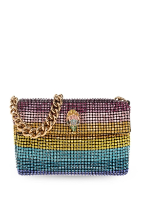 Kurt Geiger London small Party crystal-embellished shoulder bag - Blue