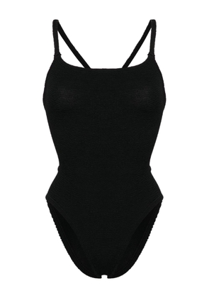 Hunza G Bette shirred swimsuit - Black