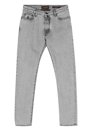 Moorer Pavel tapered-leg jeans - Grey