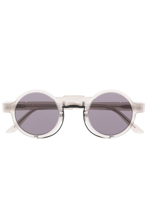 Kuboraum round-frame sunglasses - Grey