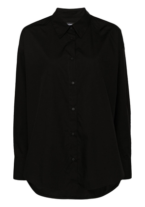 DONDUP long-sleeve cotton shirt - Black