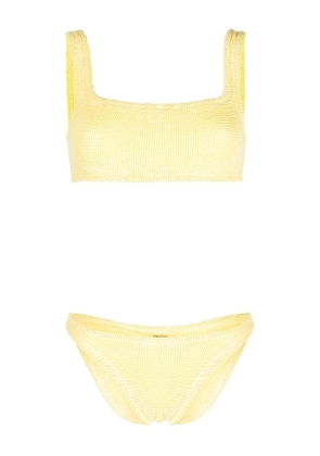 Hunza G Xandra crinkled bikini set - Yellow
