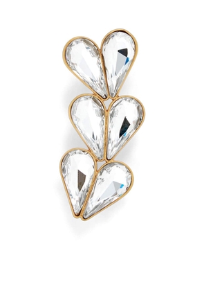 AREA Heart crystal earcuff - Gold