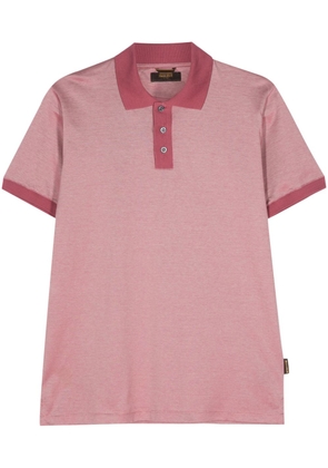 Moorer Spike cotton polo shirt - Pink