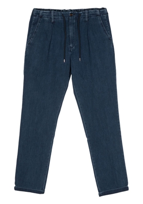 Moorer Wilton drawstring-waistband jeans - Blue