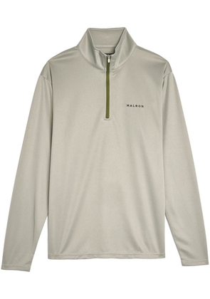 Malbon Golf zipped performance sweater - Neutrals
