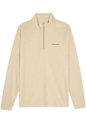 Malbon Golf zipped performance sweater - Neutrals
