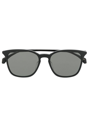 Gucci Eyewear logo square tinted sunglasses - Black