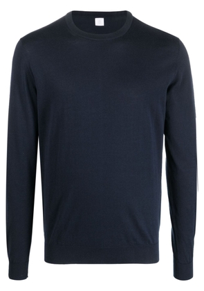 Eleventy long-sleeve knitted jumper - Blue