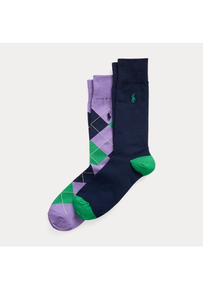Argyle Trouser Sock 2-Pack