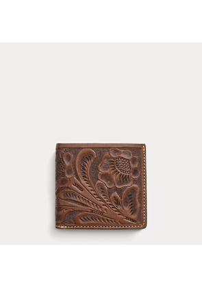 Hand-Tooled Leather Billfold