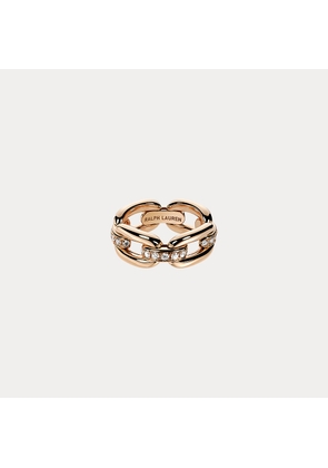 Pave Diamond Rose Gold Ring