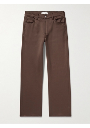 Our Legacy - 70s Straight-Leg Virgin Wool Trousers - Men - Brown - 28W 32L