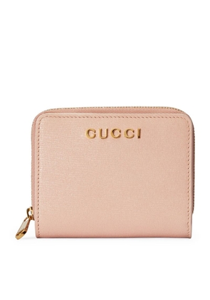 Gucci Leather Zip-Up Wallet