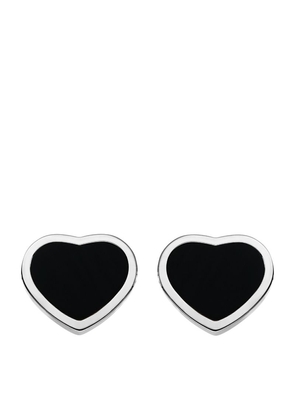Chopard White Gold And Diamond Happy Hearts Earrings