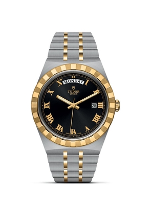 Tudor Royal Stainless Steel And Yellow Gold Watch 41Mm