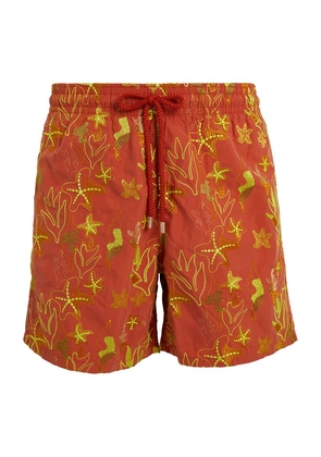 Vilebrequin Embroidered Mistral Swim Shorts