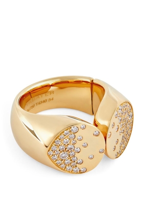 Tabayer Yellow Gold And Diamond Oera Edition 03 Ring