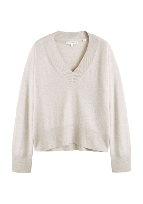 Chinti & Parker Wool-Cashmere V-Neck Sweater