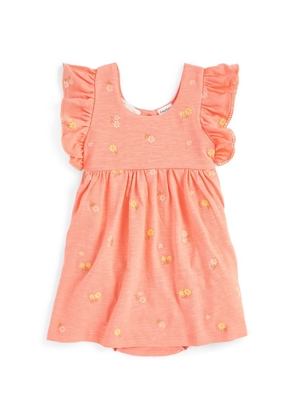 Purebaby Embroidered Floral Dress (0-24 Months)