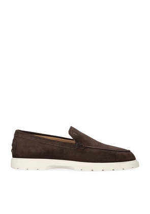 Tod'S Suede Ibridro Loafers