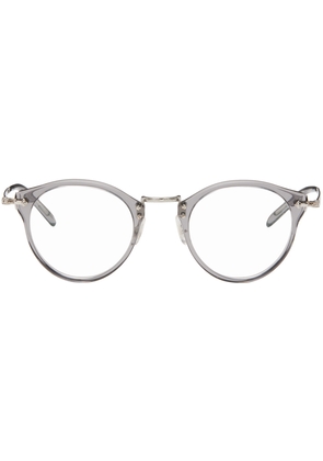 Oliver Peoples Gray & Silver OP-505 Glasses