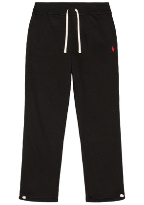 Polo Ralph Lauren Fleece Pant Relaxed in Polo Black - Black. Size XL (also in ).