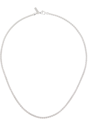 Hatton Labs Silver Classic Rope Chain Necklace
