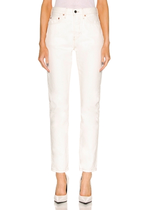 WARDROBE.NYC Denim Jean in White - White. Size 27 (also in ).