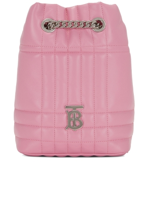 Burberry Lola Backpack in Primrose Pink - Pink. Size all.