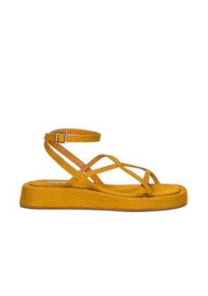 GIA BORGHINI x RHW Strappy Sandal in Light Caramel - Tan. Size 35 (also in ).