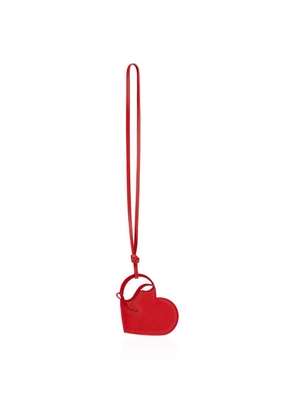 Christian Louboutin Logo Heart Bag Charm