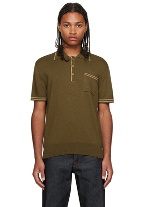 Nudie Jeans Green Frippe Polo