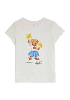 Ralph Lauren Kids Sparkle Polo Bear T-Shirt (2-7 Years)