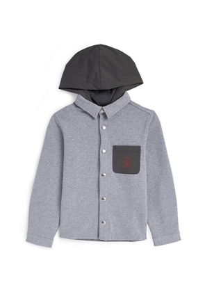 Brunello Cucinelli Kids Hooded Button-Up Cardigan (6-7 Years)