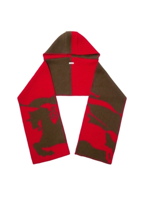 Burberry Wool Hooded Scarf