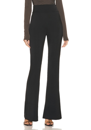 GALVAN Sculpted Pant in Black - Black. Size 34 (also in 40, 42).