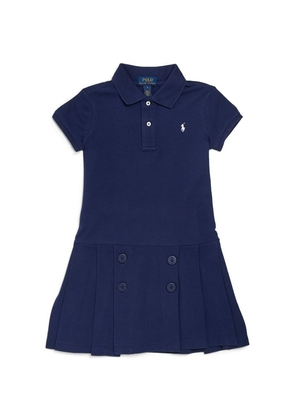 Ralph Lauren Kids Cotton Polo Shirt Dress (2-7 Years)