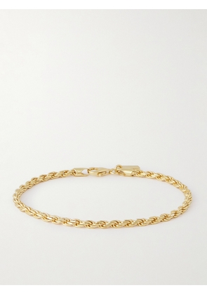 Hatton Labs - Rope Gold Vermeil Bracelet - Men - Gold