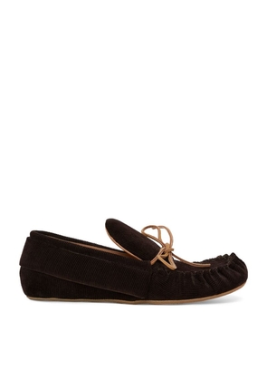 Jw Anderson Corduroy Moccasin Loafers
