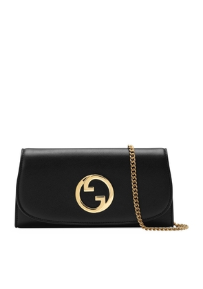 Gucci Leather Blondie Chain Wallet